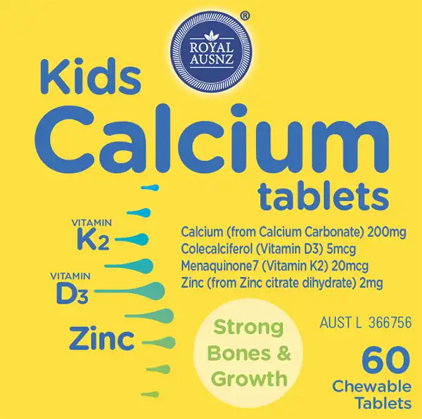 kids calcium nutrition